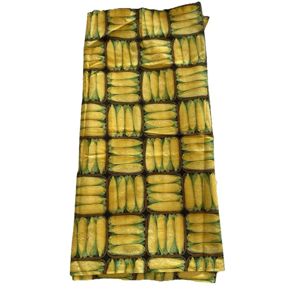 Patty Reid Designs 2009 Yellow Corn on The Cob Sew/Quilt Fabric 2 Yards 10”